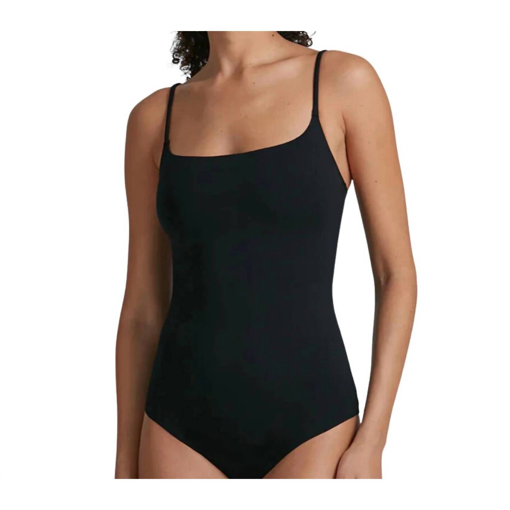 New Commando Women's Neoprene Cami Bodysuit In Black